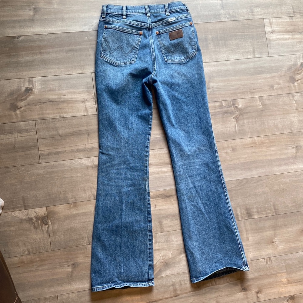 High rise wrangler jeans